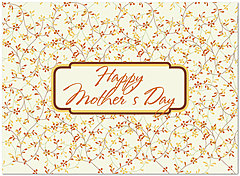Patterned Mother's Day Card D4084U-Y